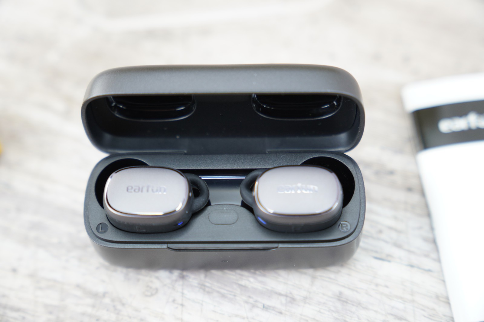 EarFun Free Pro 3 Hybrid Noise – Cancelling Wireless Earbuds – Black Open Box