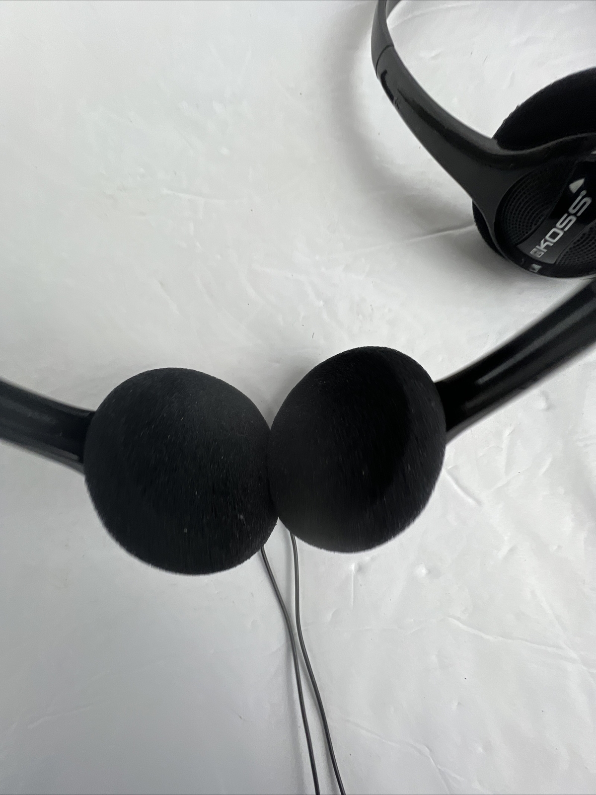Koss 2-pair Basic Lightweight On Ear Portable Headphones Adj Headband Tested Blk