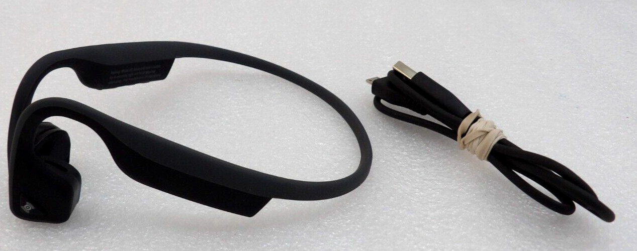 Aftershokz AS600 Trekz Titanium Wireless Bone Conduction Headphones Gray (h)