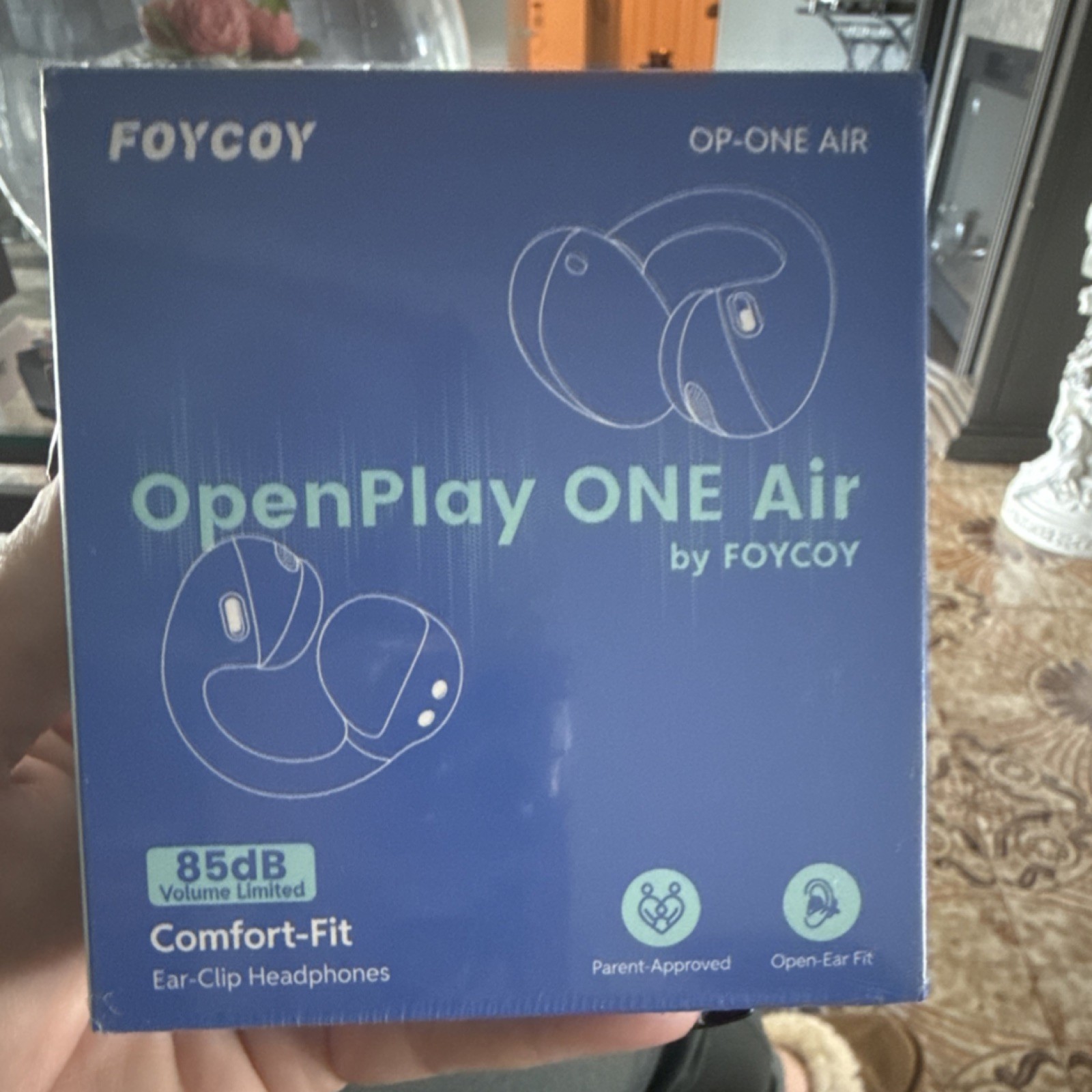 FOYCOY OpenPlay ONE Air Bluetooth Earbuds Volume Limited Blue OP-ONE AIR