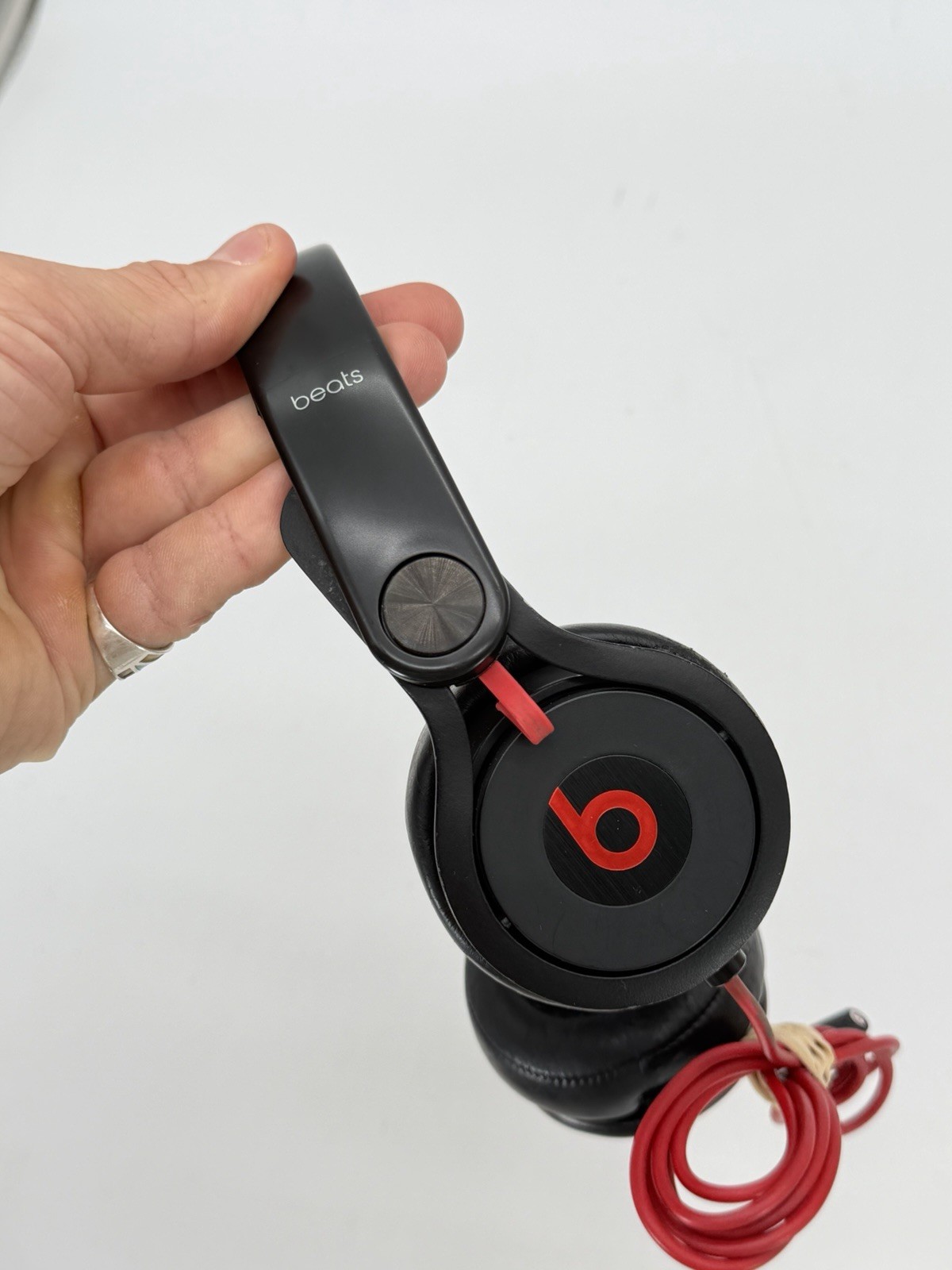 Beats by Dr. Dre Mixr On-Ear Wired DJ Headphones Matte Black 3.5mm RARE