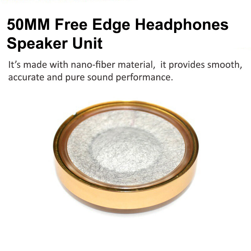HiFi 50mm Headphone Driver For Denon AH D7000 D5000 D2000 High-End Speaker