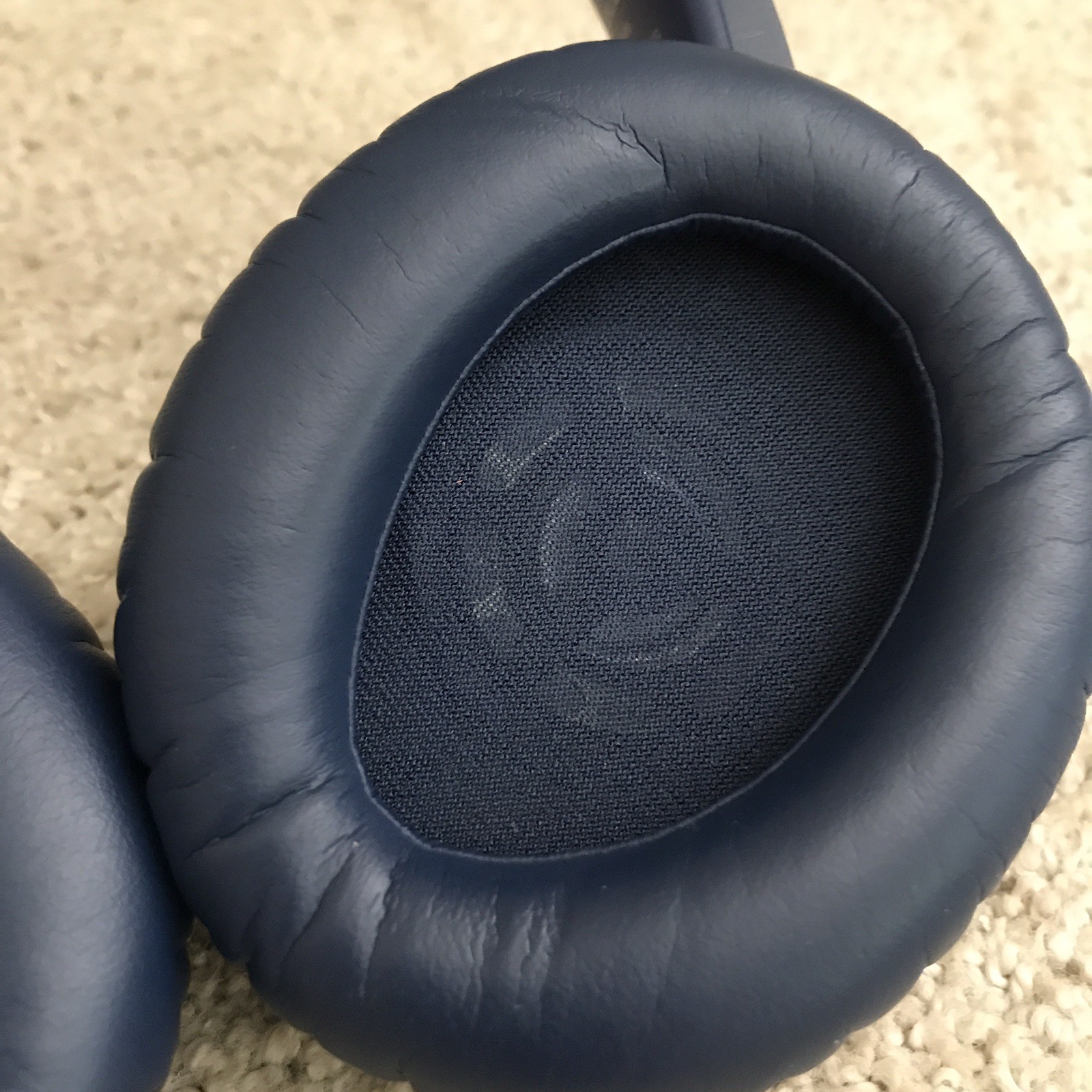 SONY WH-CH700N Wireless Noise Canceling Bluetooth Headphones Blue with Case