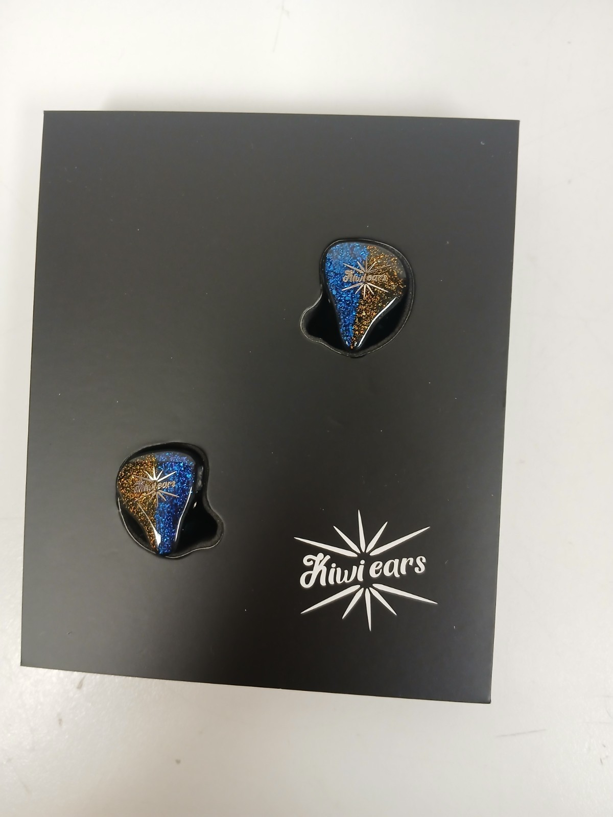 Kiwi Ears Forteza Hybrid IEM In-Ear Monitors, Blue/Orange