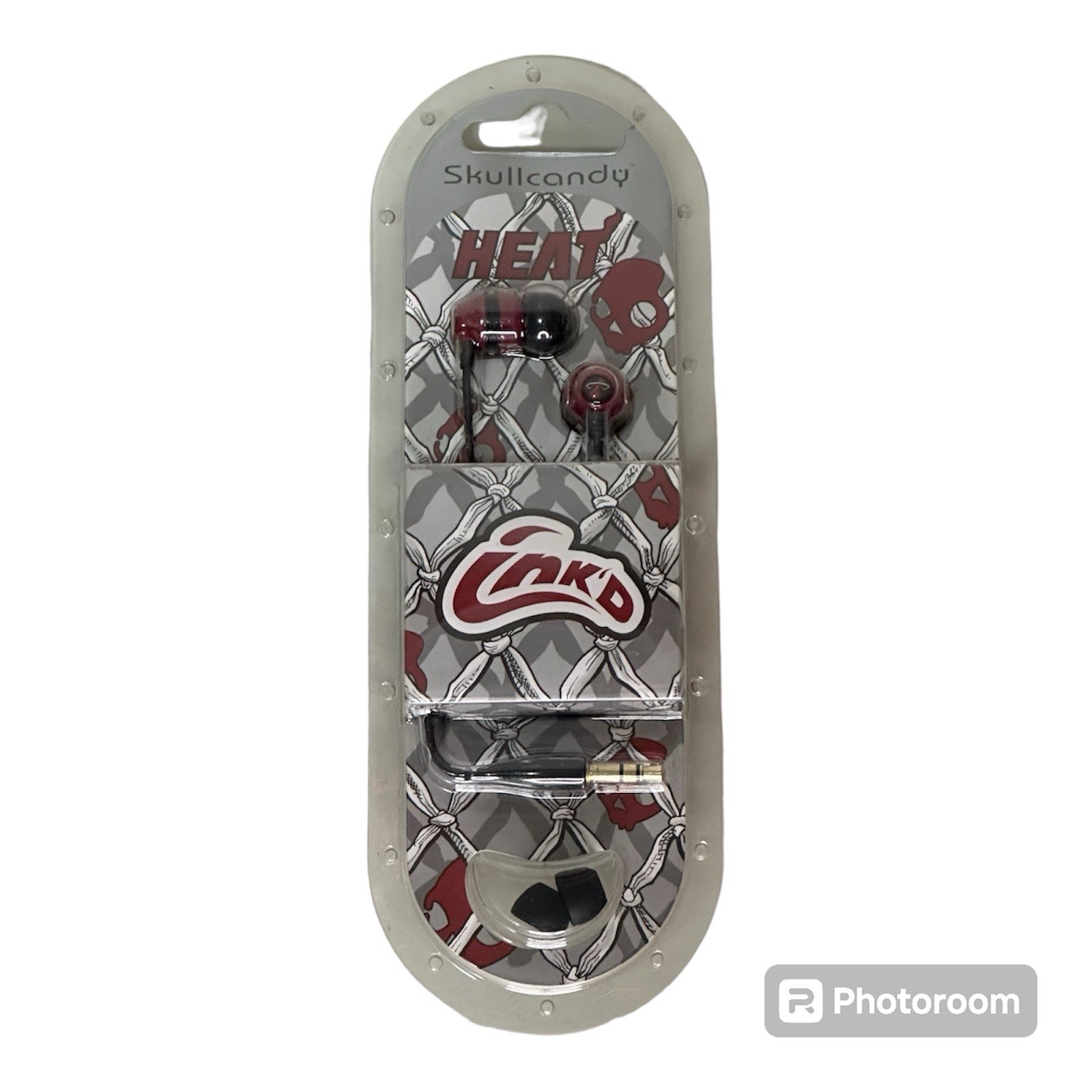 Skullcandy Ink’d Miami Heat NBA Edition S2INCZ-166 Wired Earbud Headphones