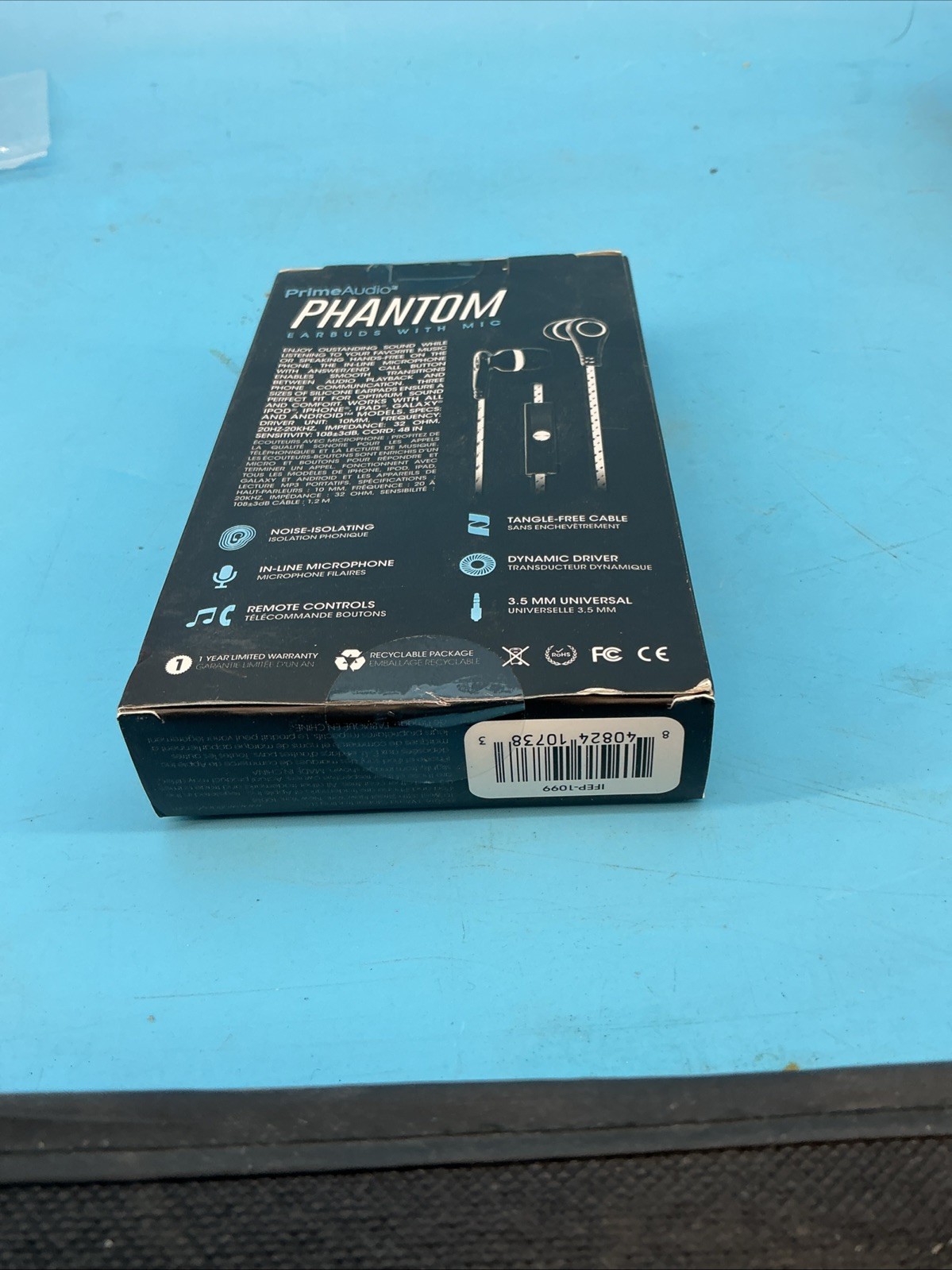 Premier Noise Isolating Earbuds Mic & volume control.