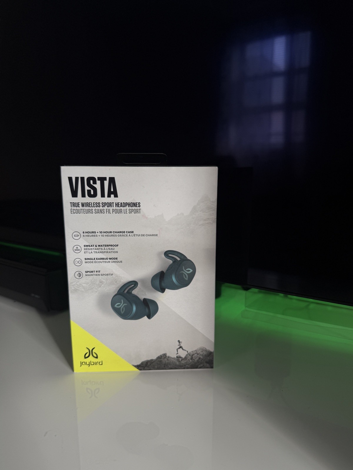 Jaybird Vista 1 Gen In-Ear True Wireless Sport Running Headphones Earbuds Blue