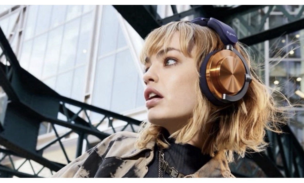 Dyson~Ontrac Bluetooth Headphones, Noise Cancelling, CNC Copper NEW Sealed