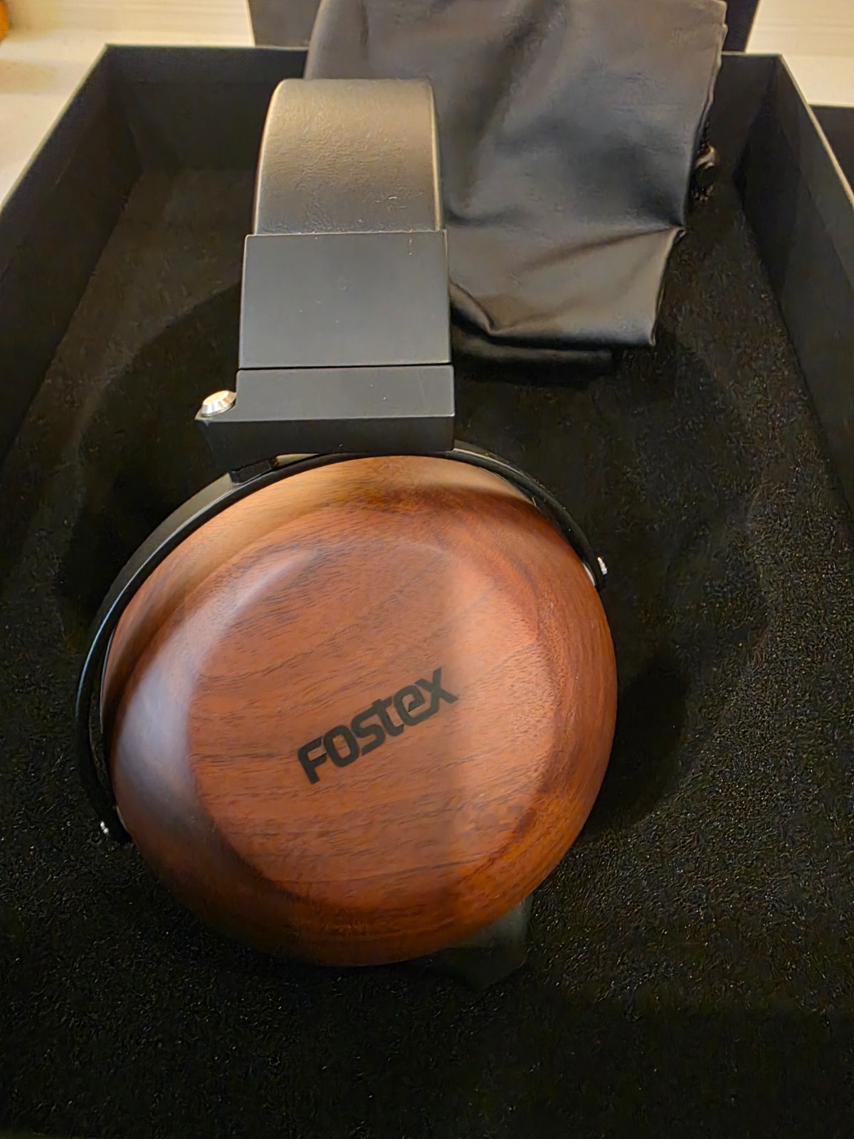 Fostex TH610 Premium Headphones -Complete in box – Walnut Wood Cups – USED