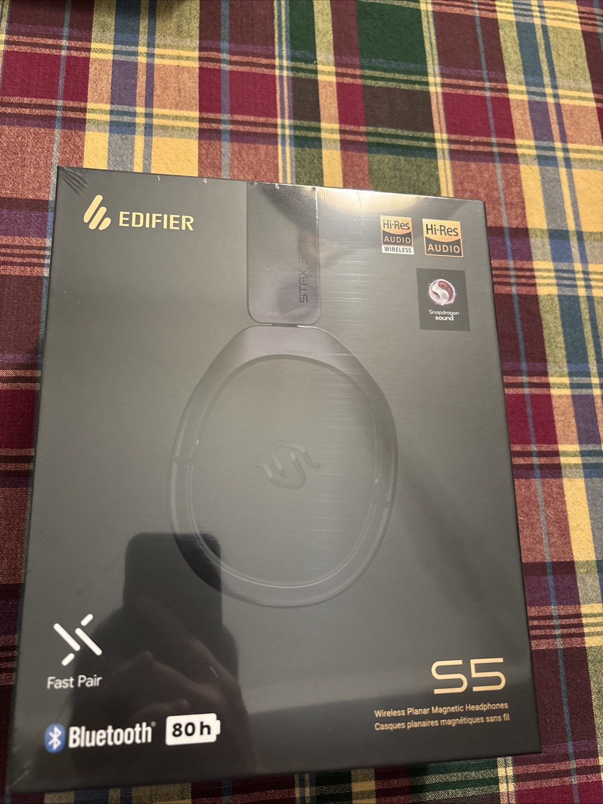 Edifier Stax Spirit S5 – Wireless Bluetooth Planar Magnetic Headphones – SEALED
