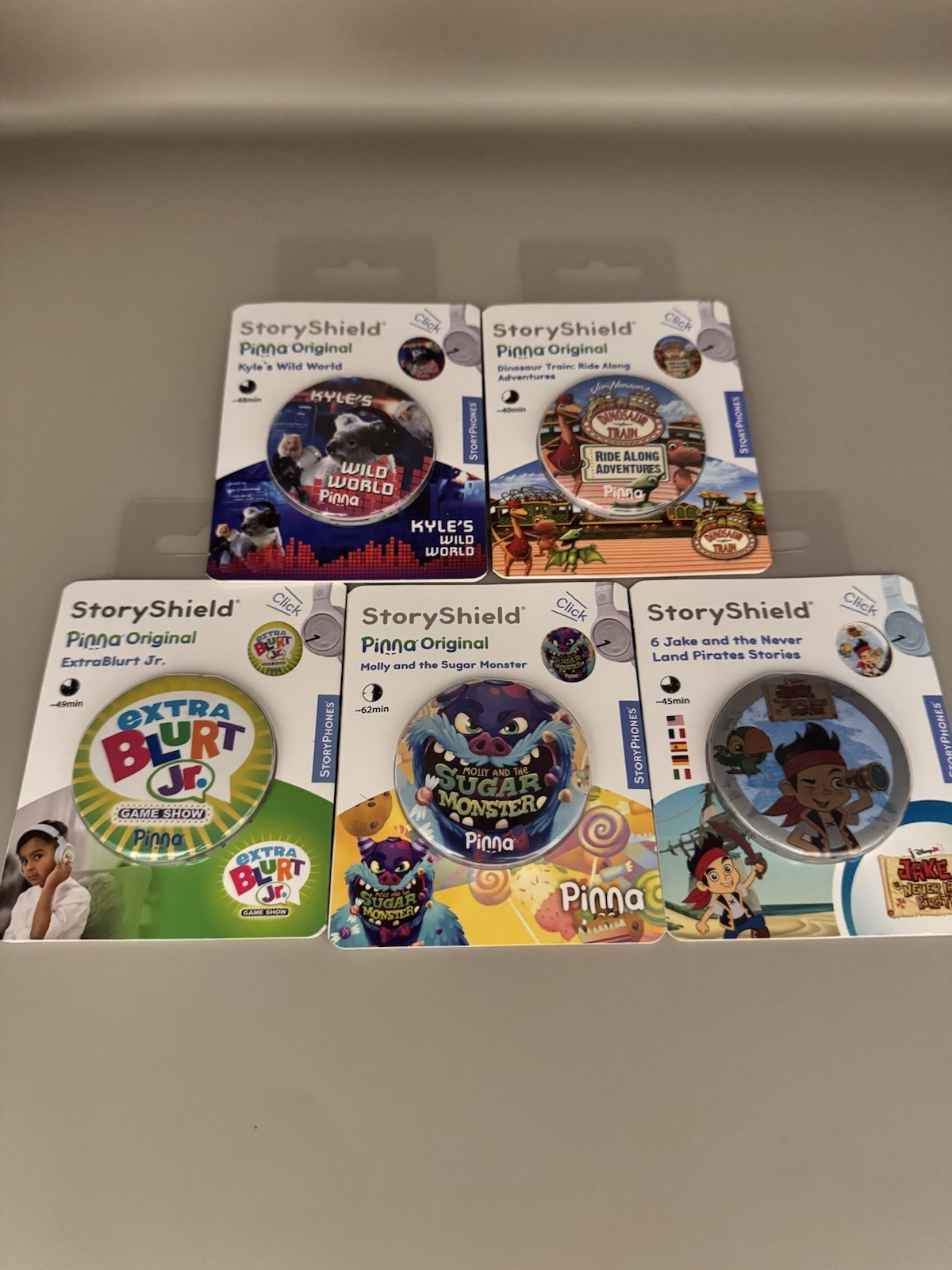 Lot of 5 New StoryPhones Variety of Great Titles – See Photos and Description