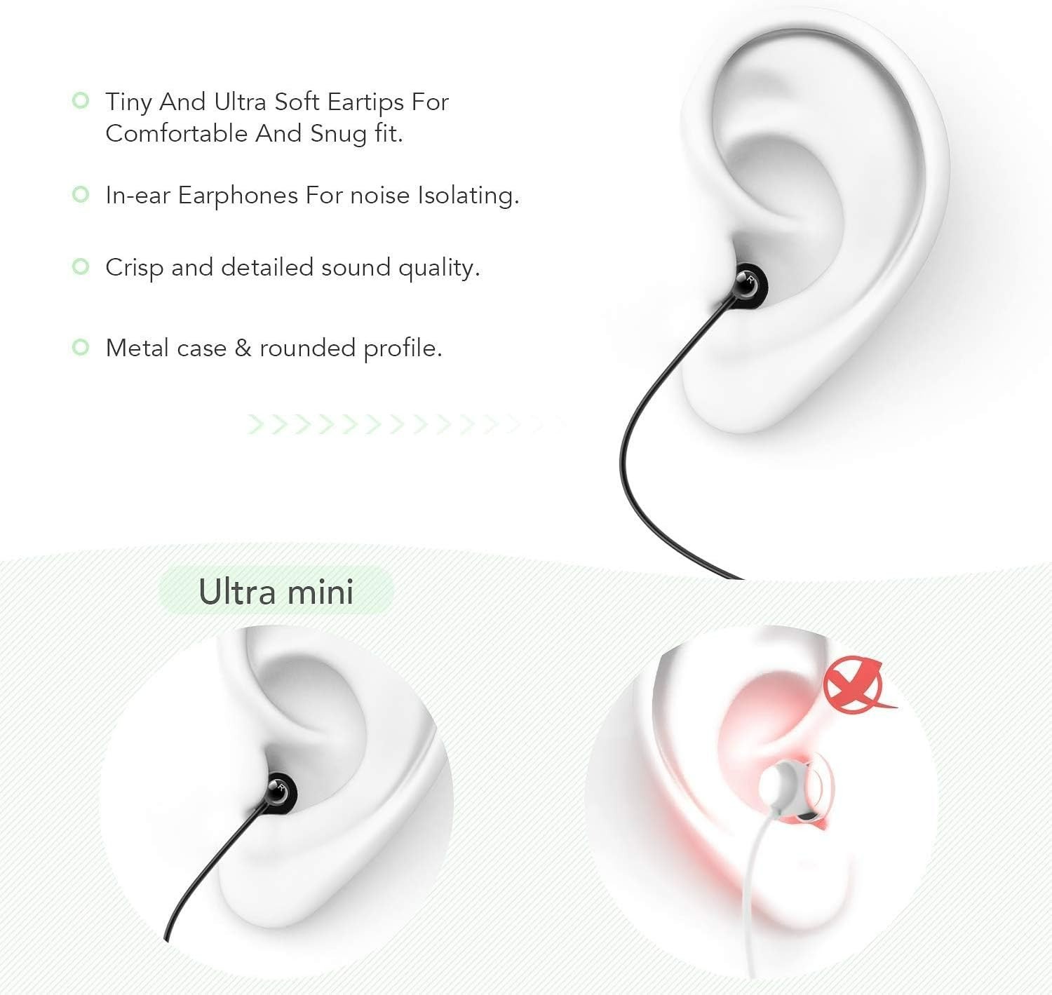 Ultra-Light Sleep Earbuds: Noise Isolating Earphones for Side Sleepers – 3 Sizes