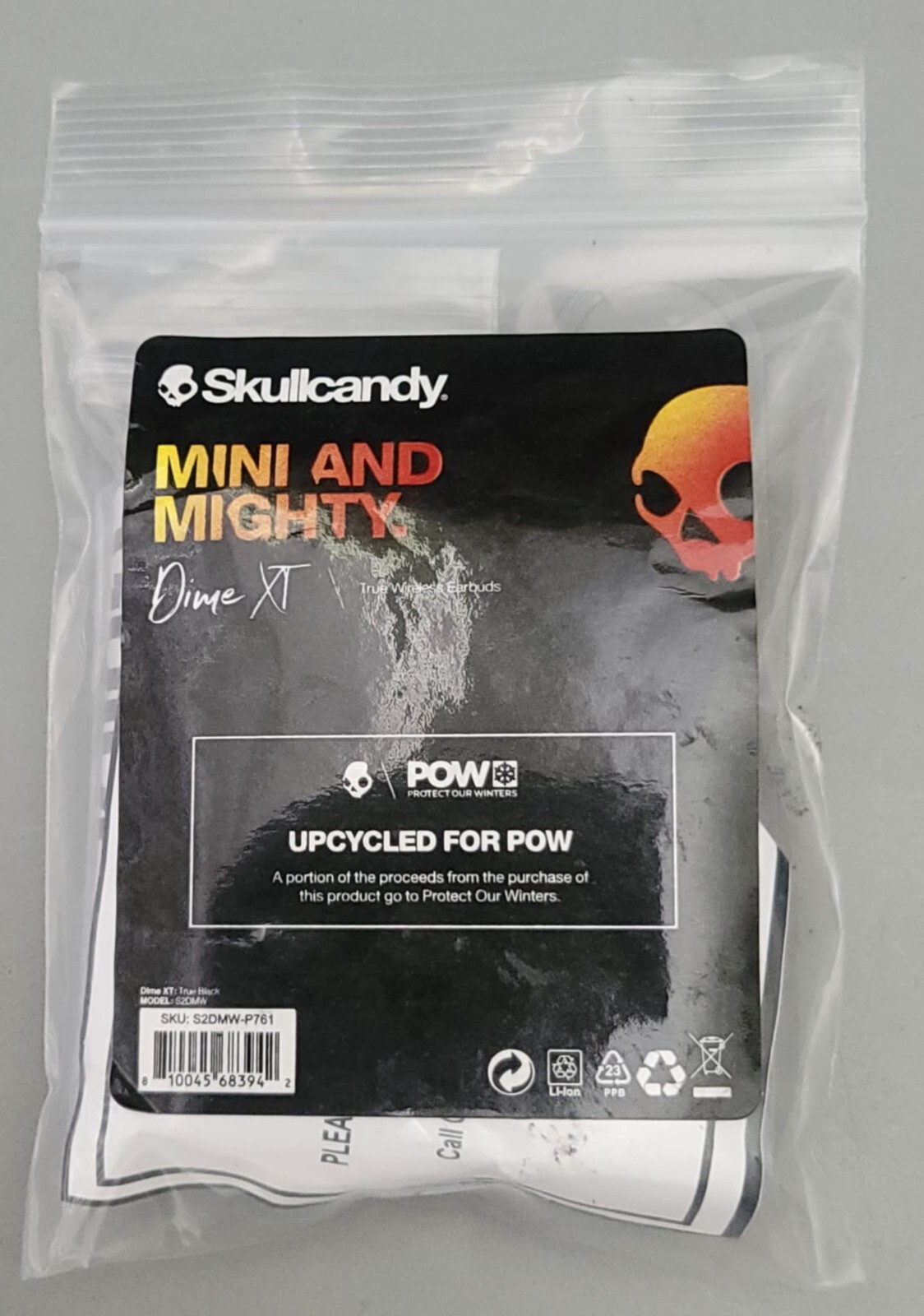 NEW Skullcandy Dime XT True Wireless In-Ear Earbuds S2DMW-P761