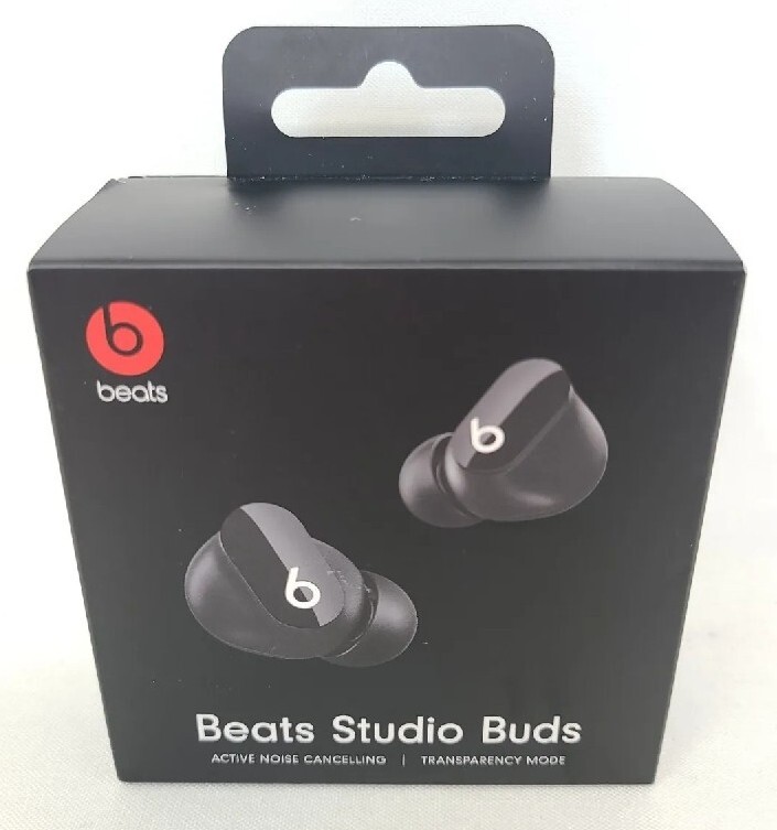 Beats by Dr. Dre Studio Buds Wireless Earbuds – Black. New- Factory Sealed
