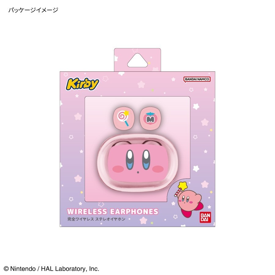 Kirby’s Dream Land Wireless Stereo Earphones Gourmandise Bluetooth