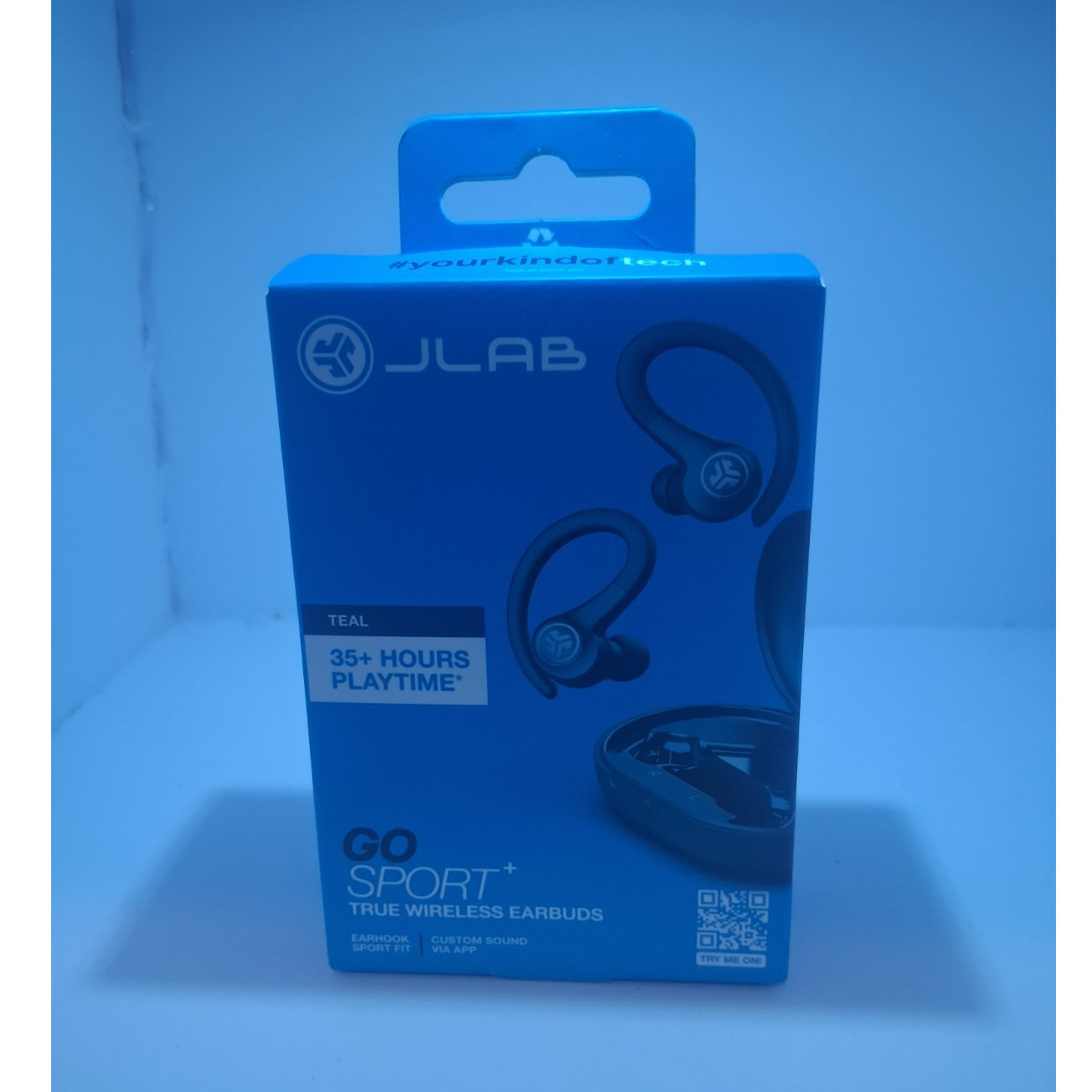 JLab Go Sport+ True Wireless Bluetooth Earbuds Teal IP55 Google Fast Pair