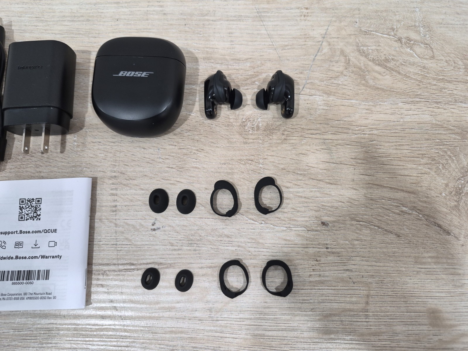 Bose QuietComfort Ultra Wireless Noise Cancelling Earbuds – Black