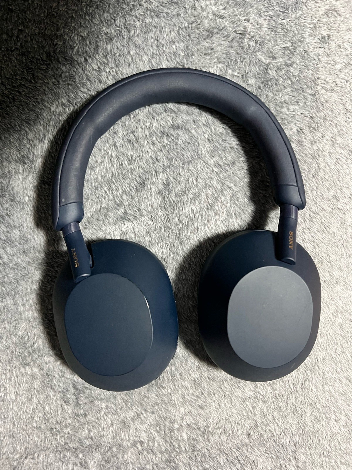 Sony WH-1000XM5 Wireless Over-Ear Headphones, Noise-Cancelling, Midnight Blue