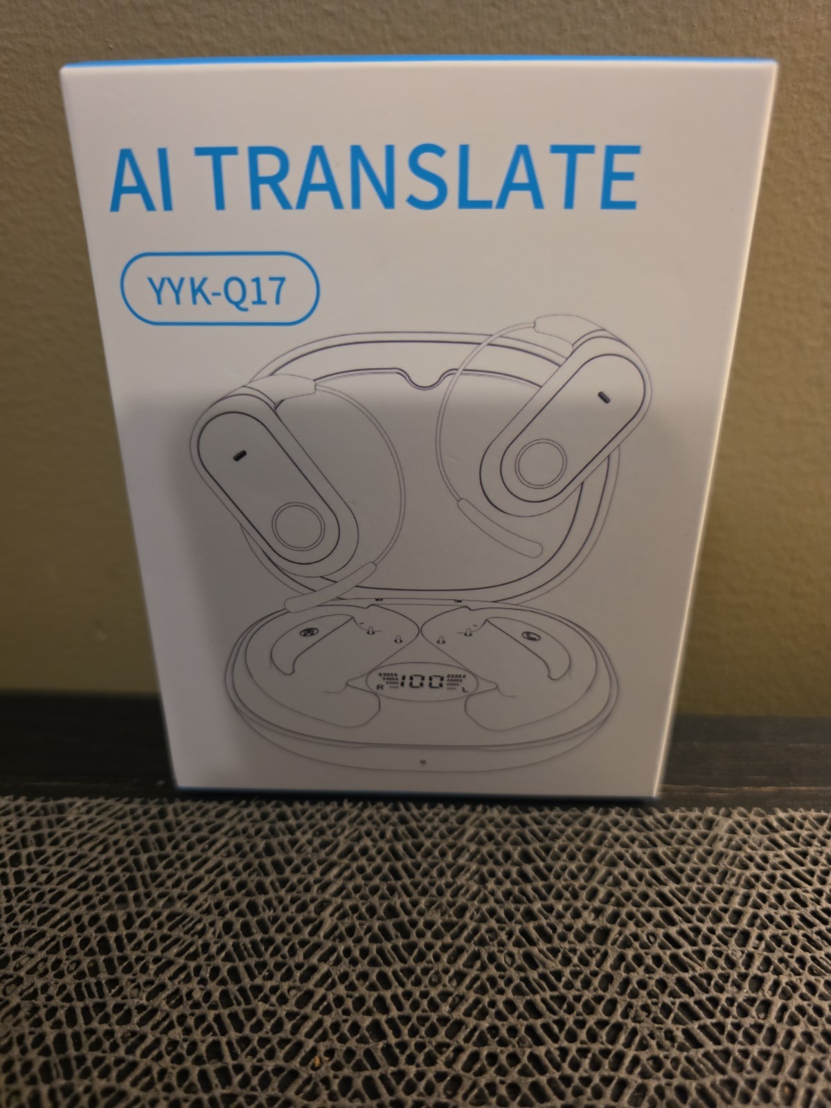 AI Translate Earbuds, YYK-Q17, Brand New