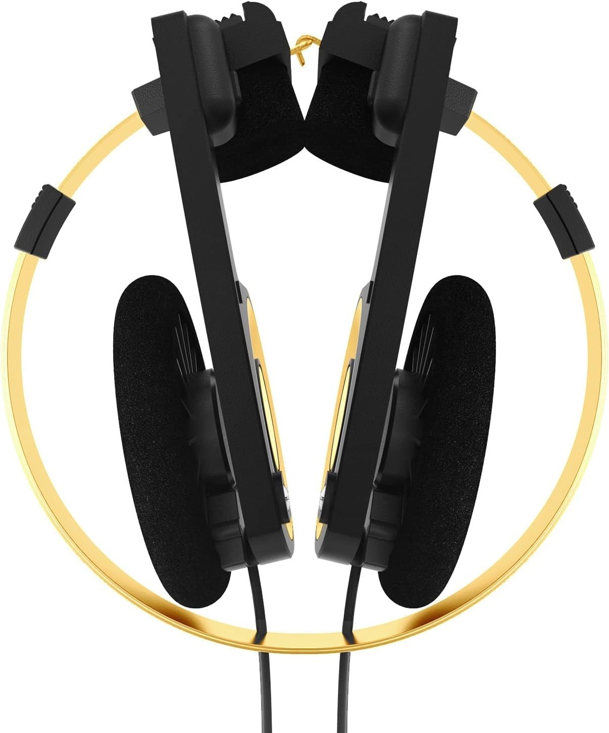 Porta Pro Limited Edition Black Gold On-Ear Headphones with Mic & Volume Control