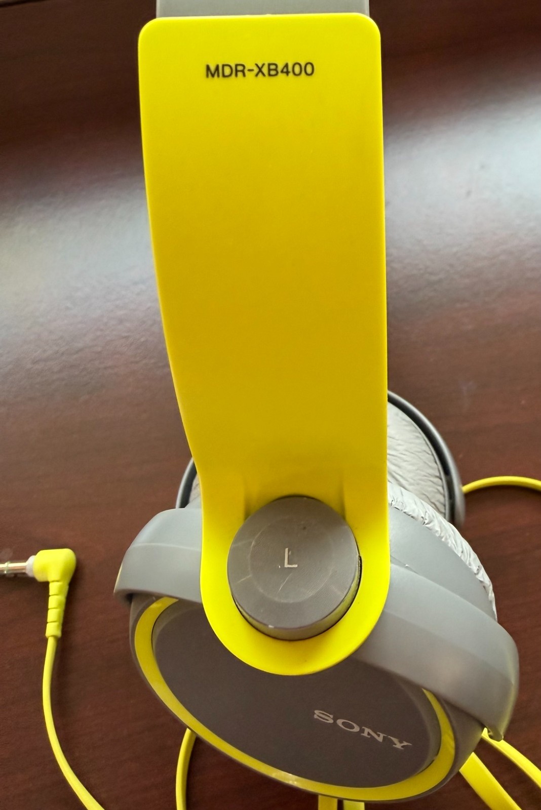 Sony MDR‑XB400 Extra Bass Headphones – Lime Green – Work