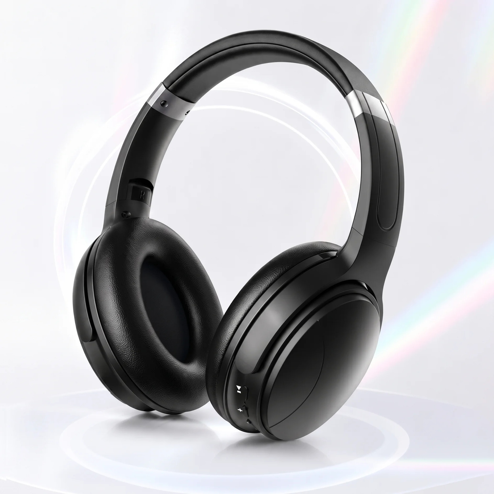 Noise Cancelling Headphones, Wireless Bluetooth Headphones with Clear Calls, Dee