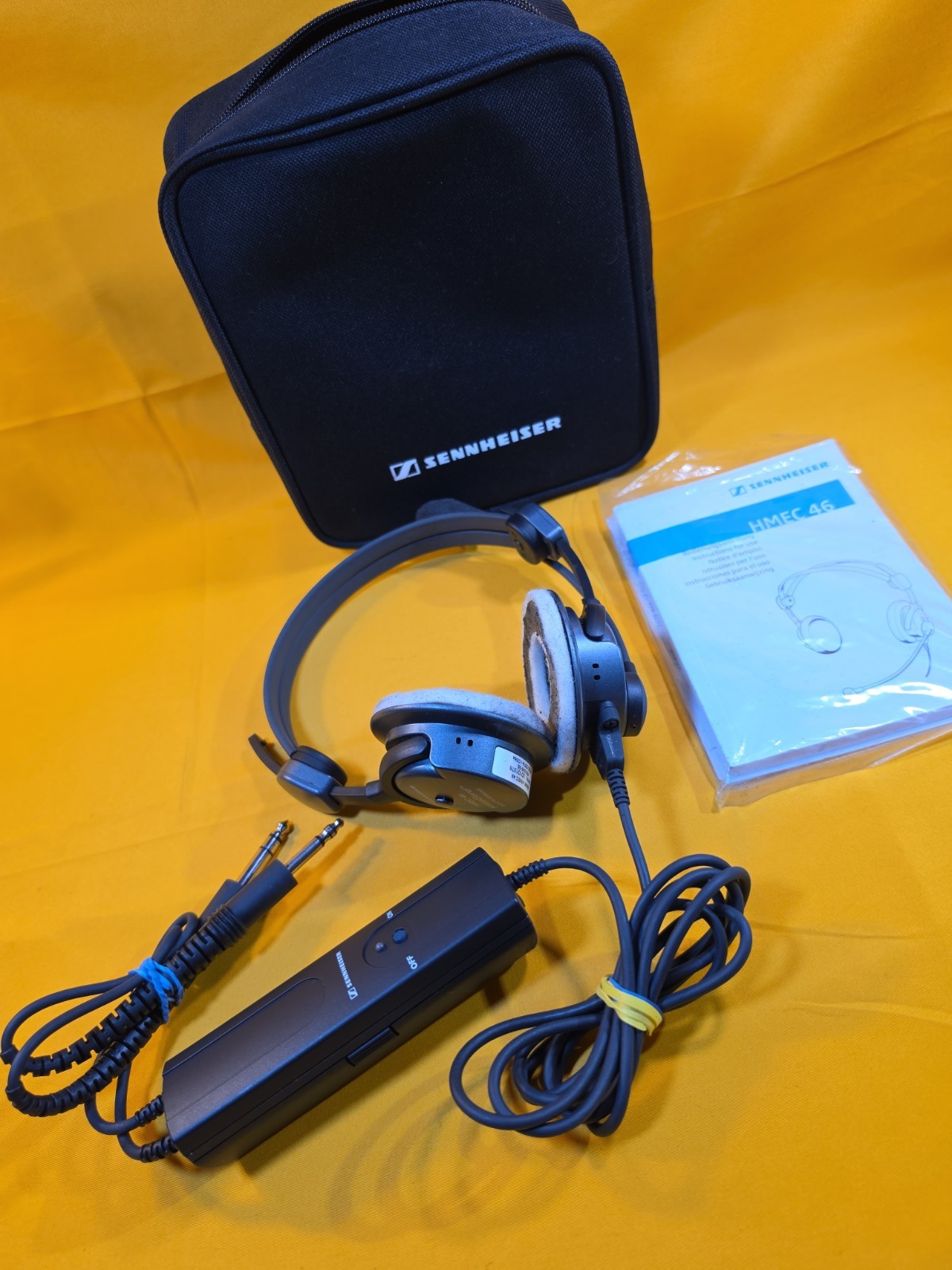 Sennheiser HMEC 46 Headset with Active Noise Reduction (ANR) – Working w/Dual GA