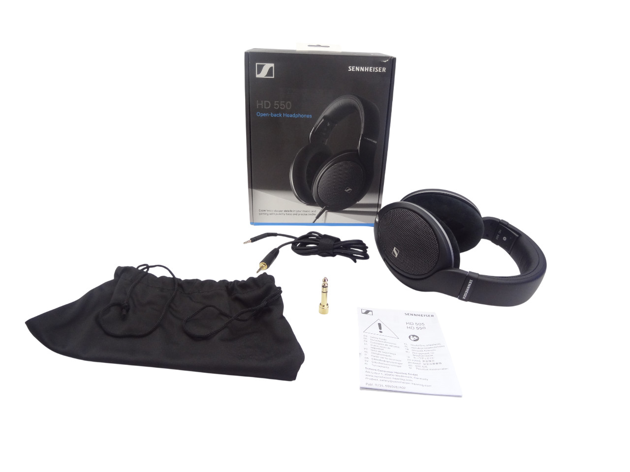 Sennheiser HD 550 Open-Back Audiophile Headphones 700455 – Free shipping