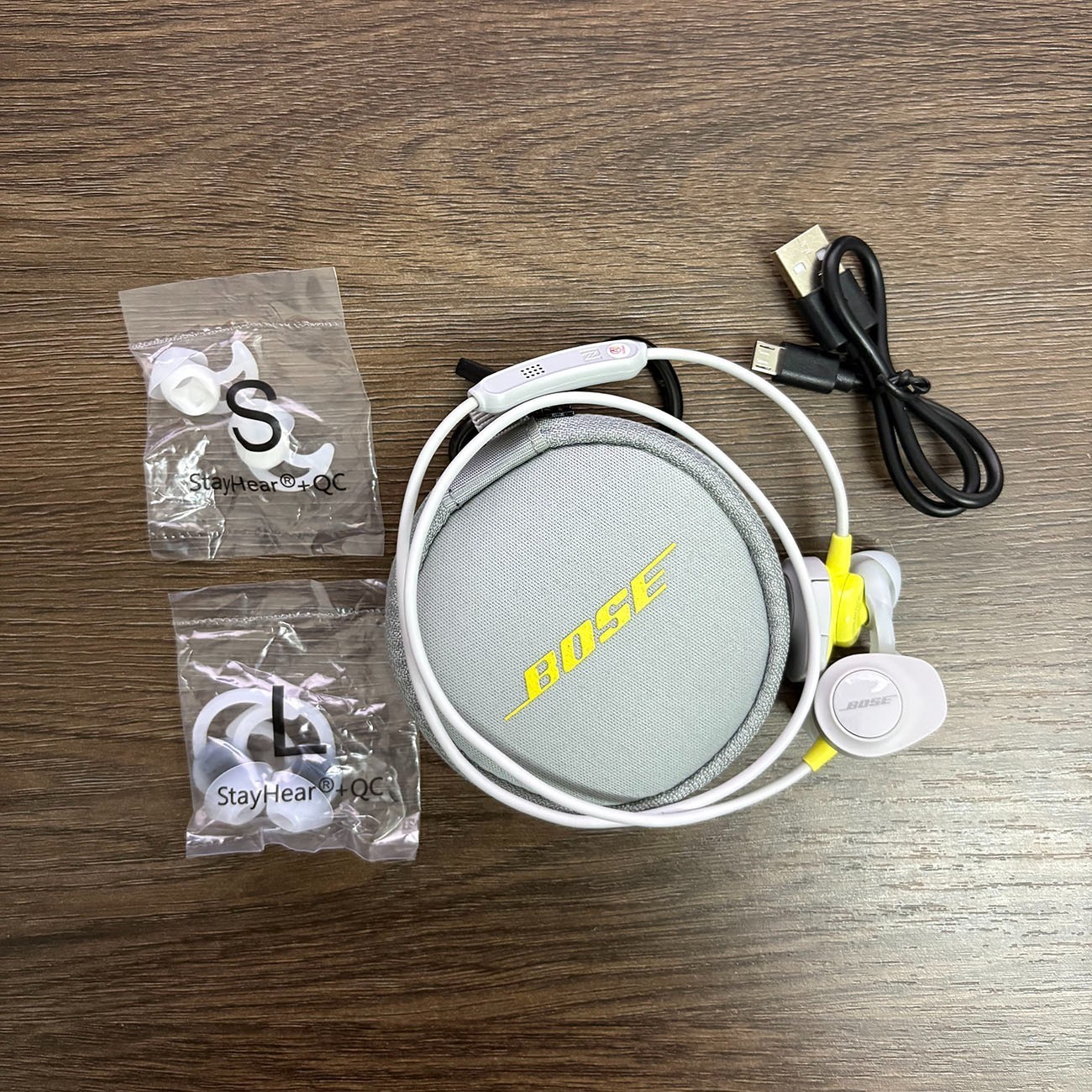 Bose SoundSport Wireless Earphones Sweatproof Bluetooth Sport Earbuds 90%new