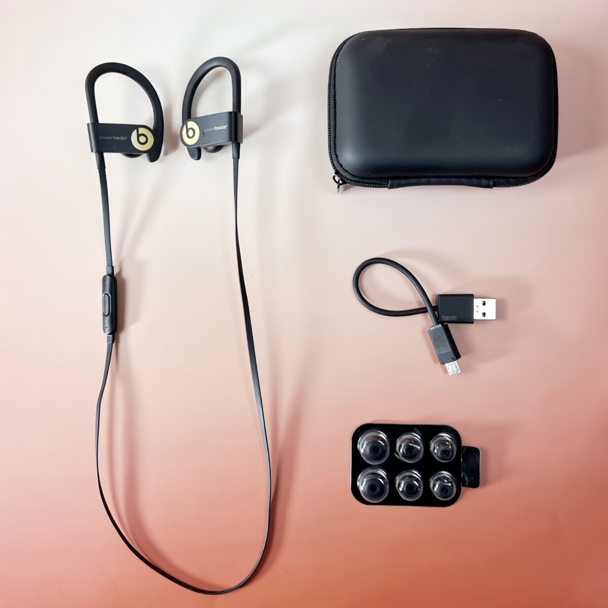Beats by Dr. Dre Powerbeats 3 Wireless In-Ear Bluetooth Headphones Gold