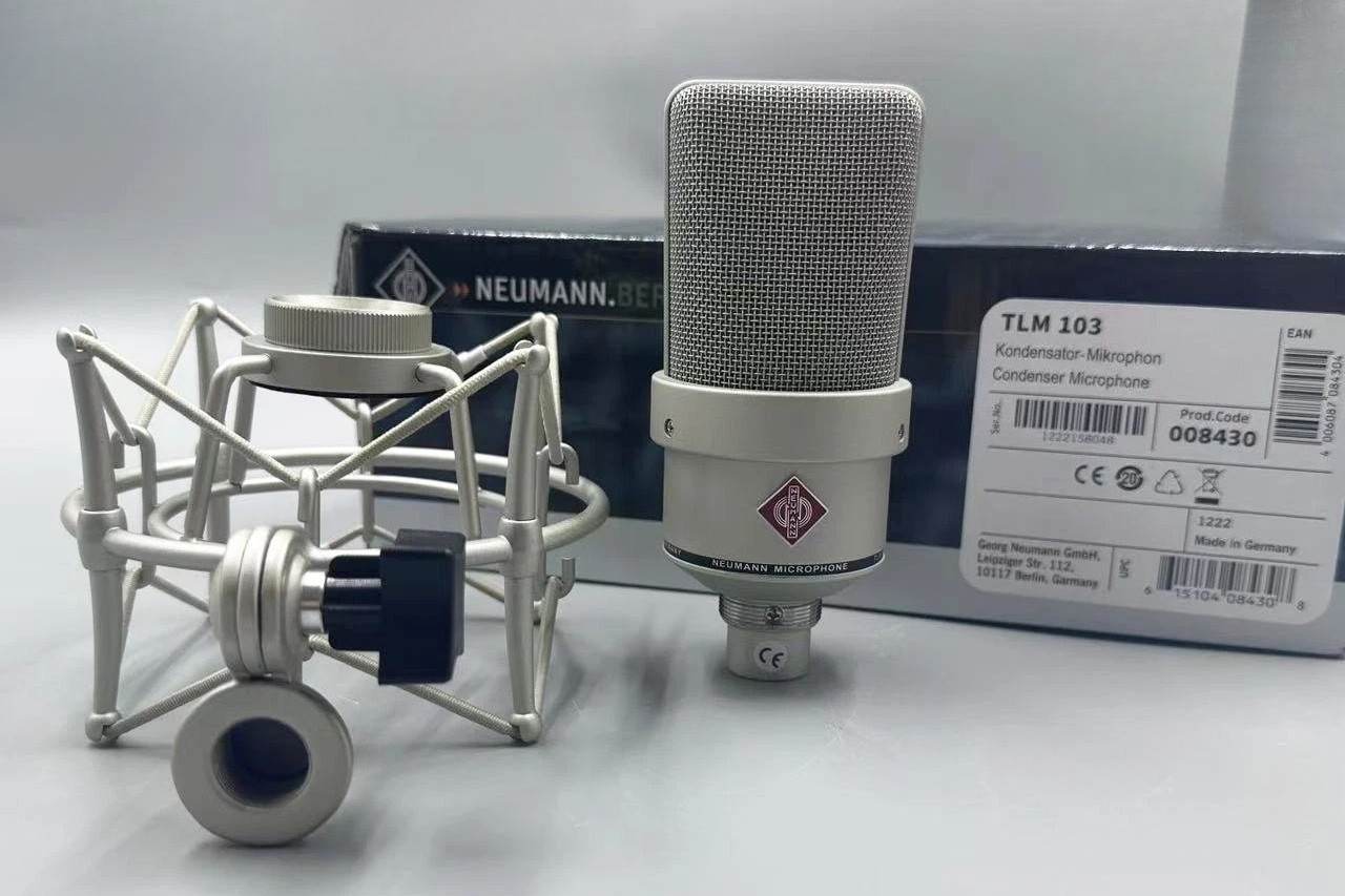 NEW TLM 103 Large-Diaphragm Condenser Microphone w/Box & Shock Mount