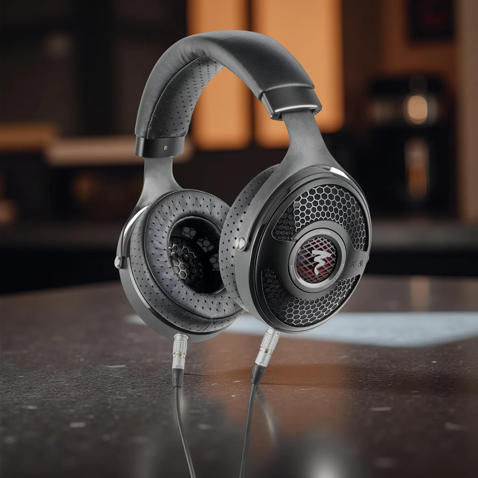 Focal Utopia 2022 Open-Back Wired Headphones – Black