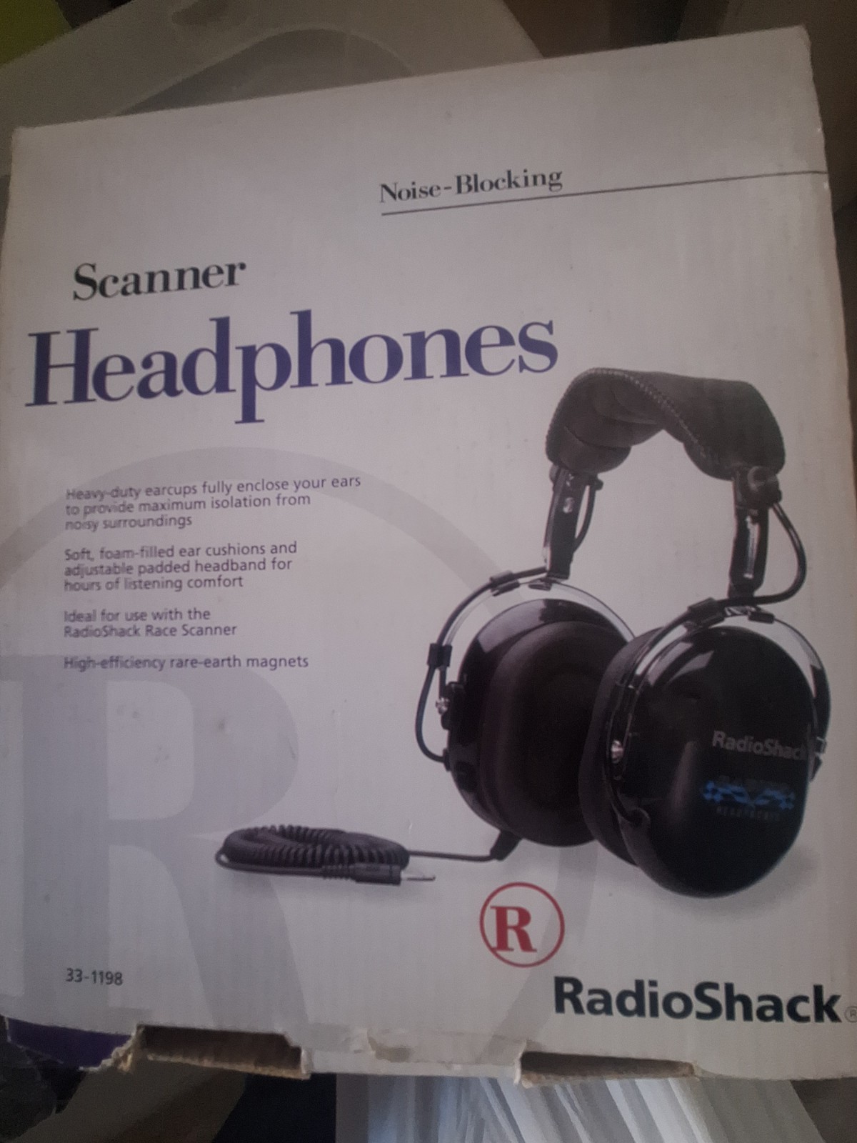 Scanner Headphones Noise Blocking From Radio Shack