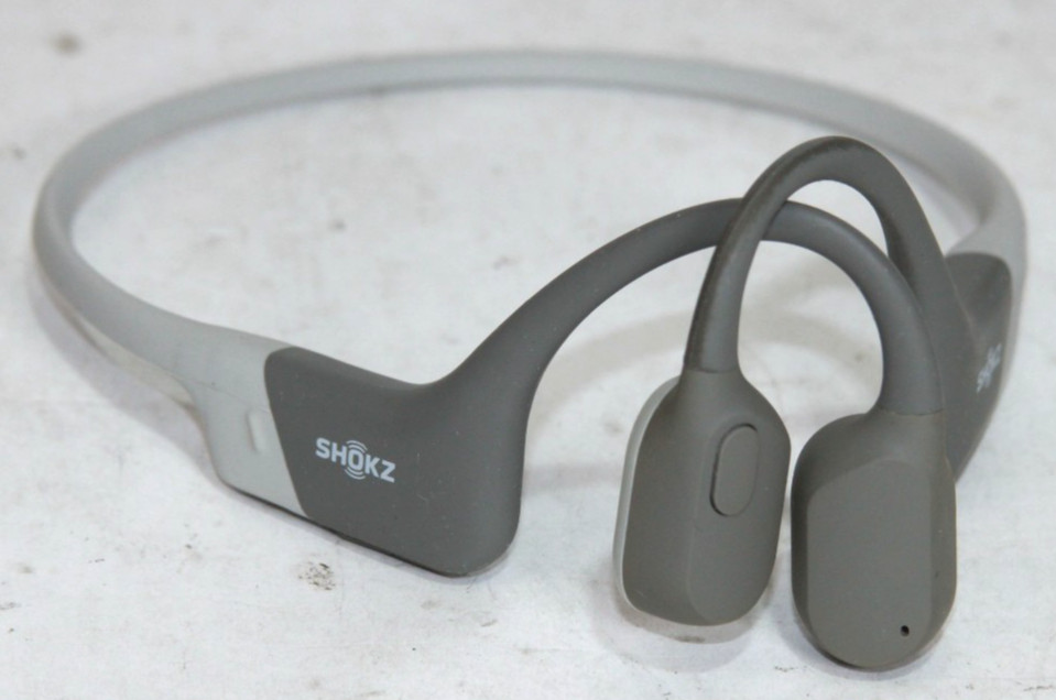 Shokz – OpenRun S803 Bone Conduction Open-Ear Endurance Headphones – Gray