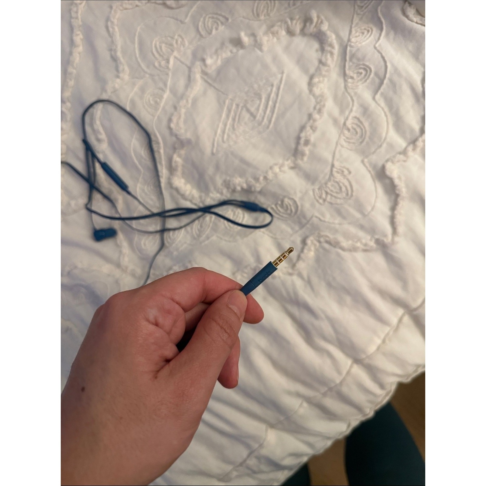 Beats by Dre Blue Wired In-Ear Earbuds with Inline Microphone