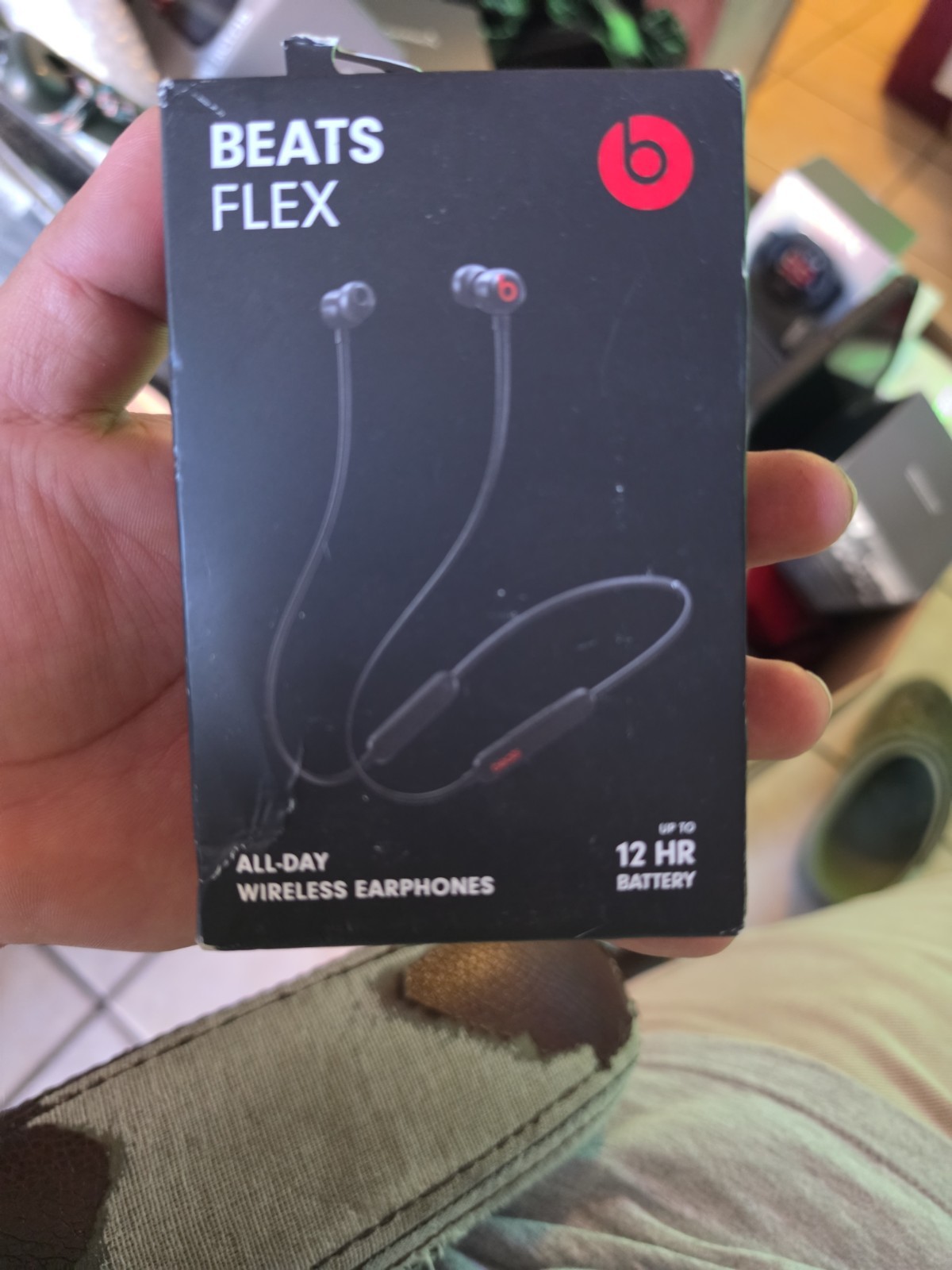 Beats by Dr. Dre Flex Wireless In-Ear Headphones – Beats Black