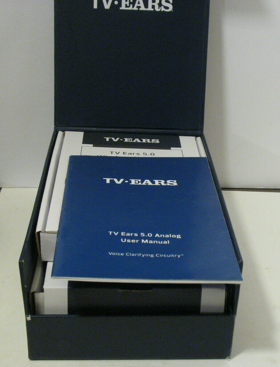 TV EARS 5.0 Analog Wireless Voice Clarifying Headset System 11641.