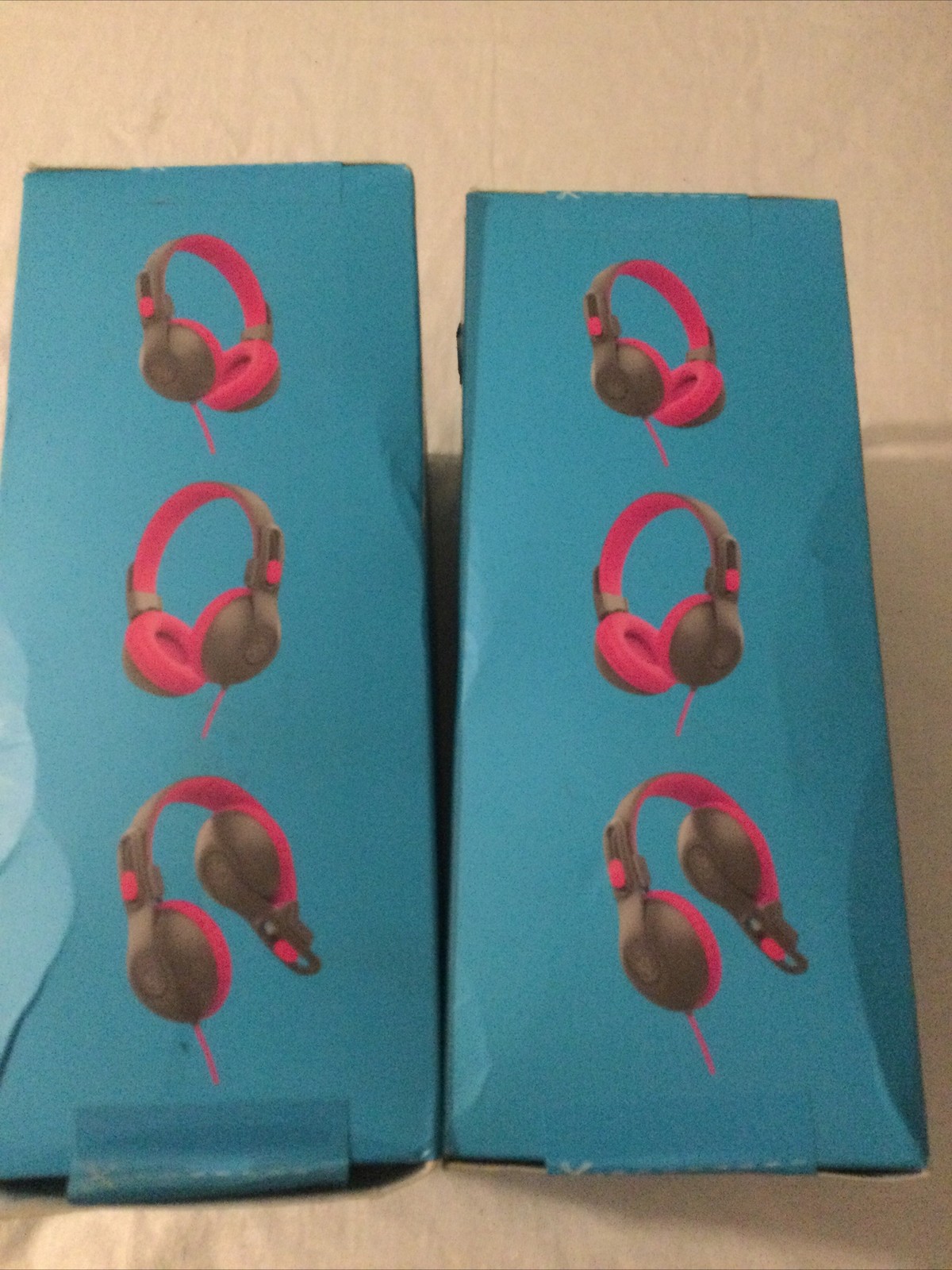 JBuddies Studio 2 Wired Kids Headphones – Black/Pink Lot of 2