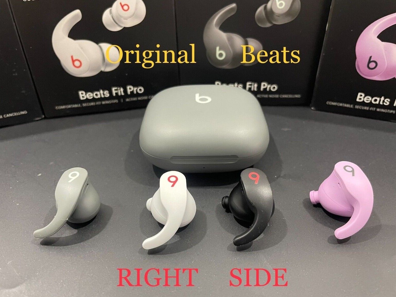 Original Beats Fit Pro Wireless Earbud Right Side or Charging Case Replacement