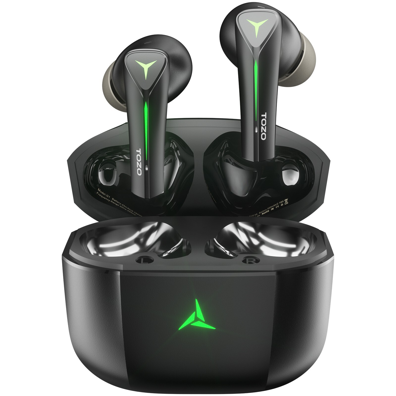 TOZO G1 Wireless Bluetooth Gaming Earbuds High Sensitivity in- Ear Headphones