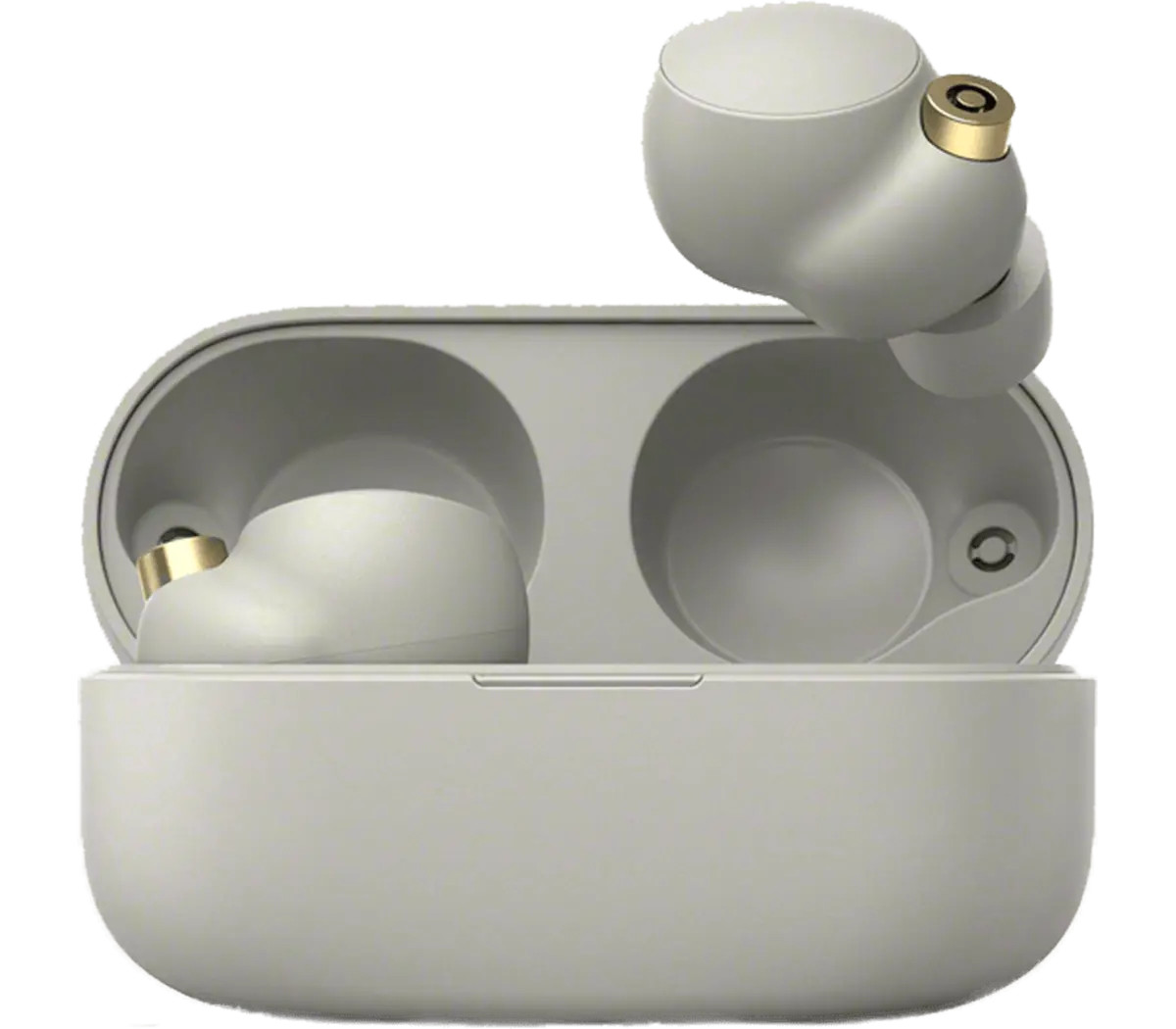 Genuine Sony WF1000XM4 True Wireless Noise Cancelling In-Ear Headphones – Silver