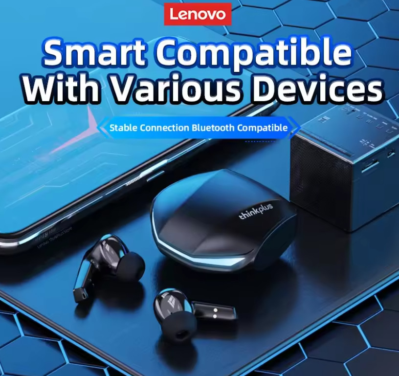 Lenovo GM2 Pro Bluetooth 5.3 Sport Headset Dual Mode HD Call Noise Reduction Ear
