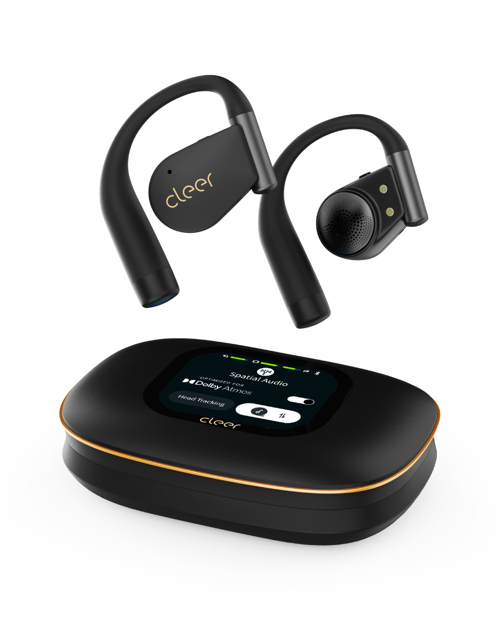 Cleer ARC 5 Open-Ear Wireless Earbuds, Dolby Atmos & THX Spatial Audio, IPX7