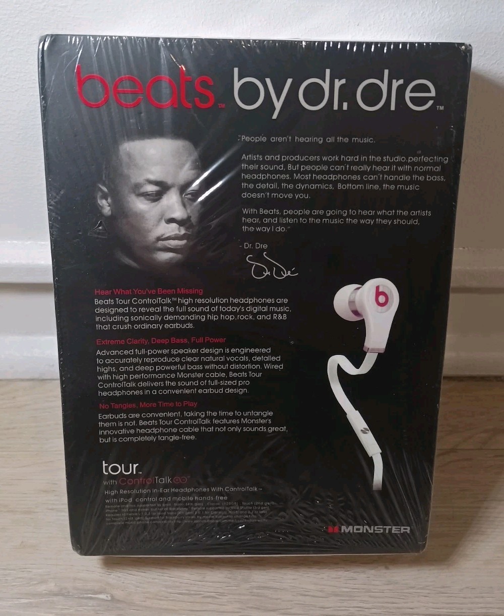 Beats By Dr. Dre – Monster Tour High Resolution In-Ear Headphones NIB SEALED