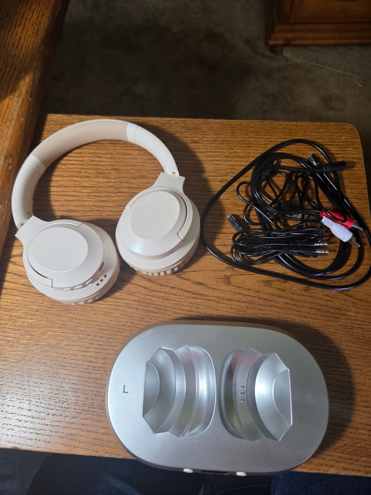 Gorsun TV3 Wireless TV Headphones Ensemble 2.4G Bluetooth Optical – New Open Box