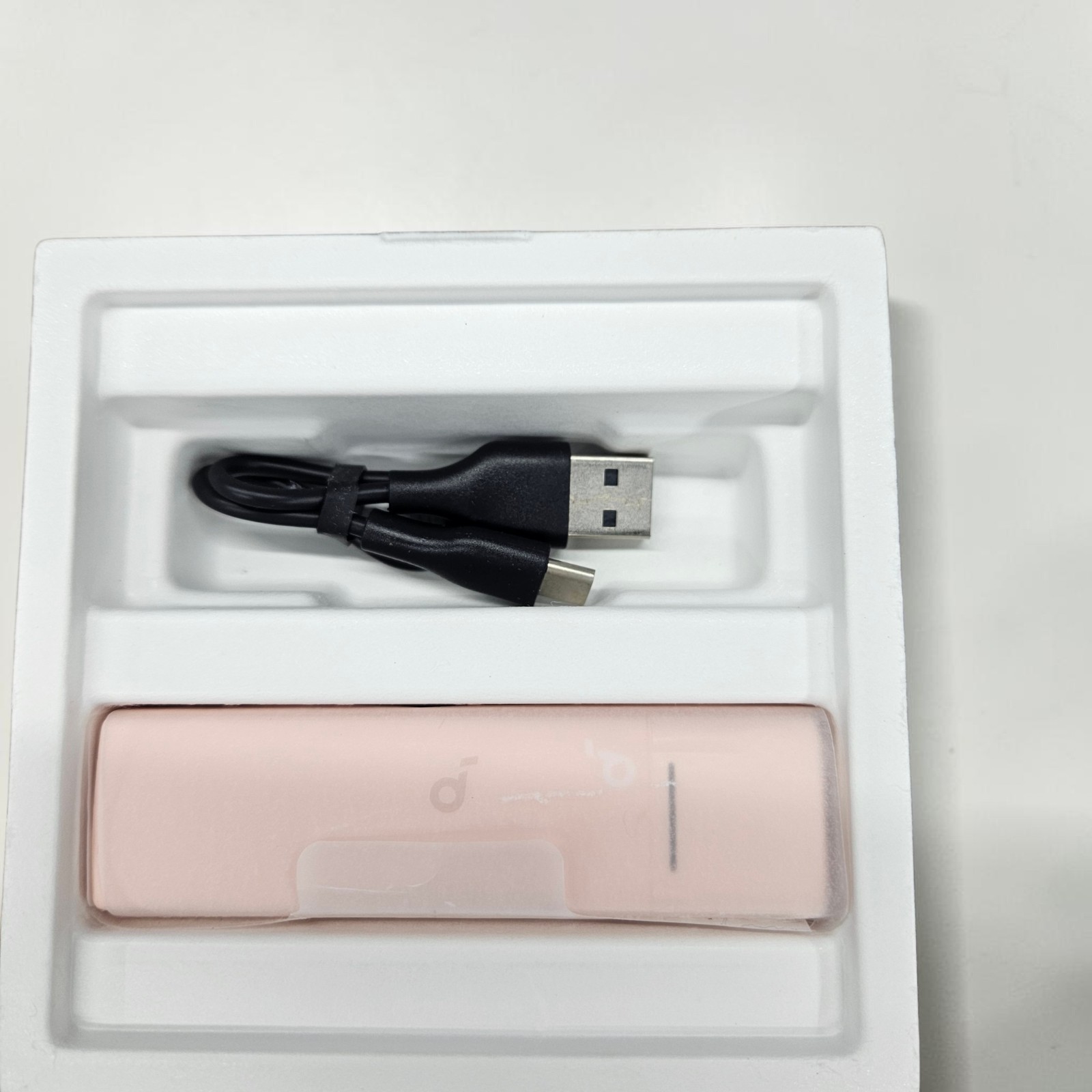 Anker Soundcore A30i ANC Wireless Earbuds Pink Lipstick Style Case New Complete