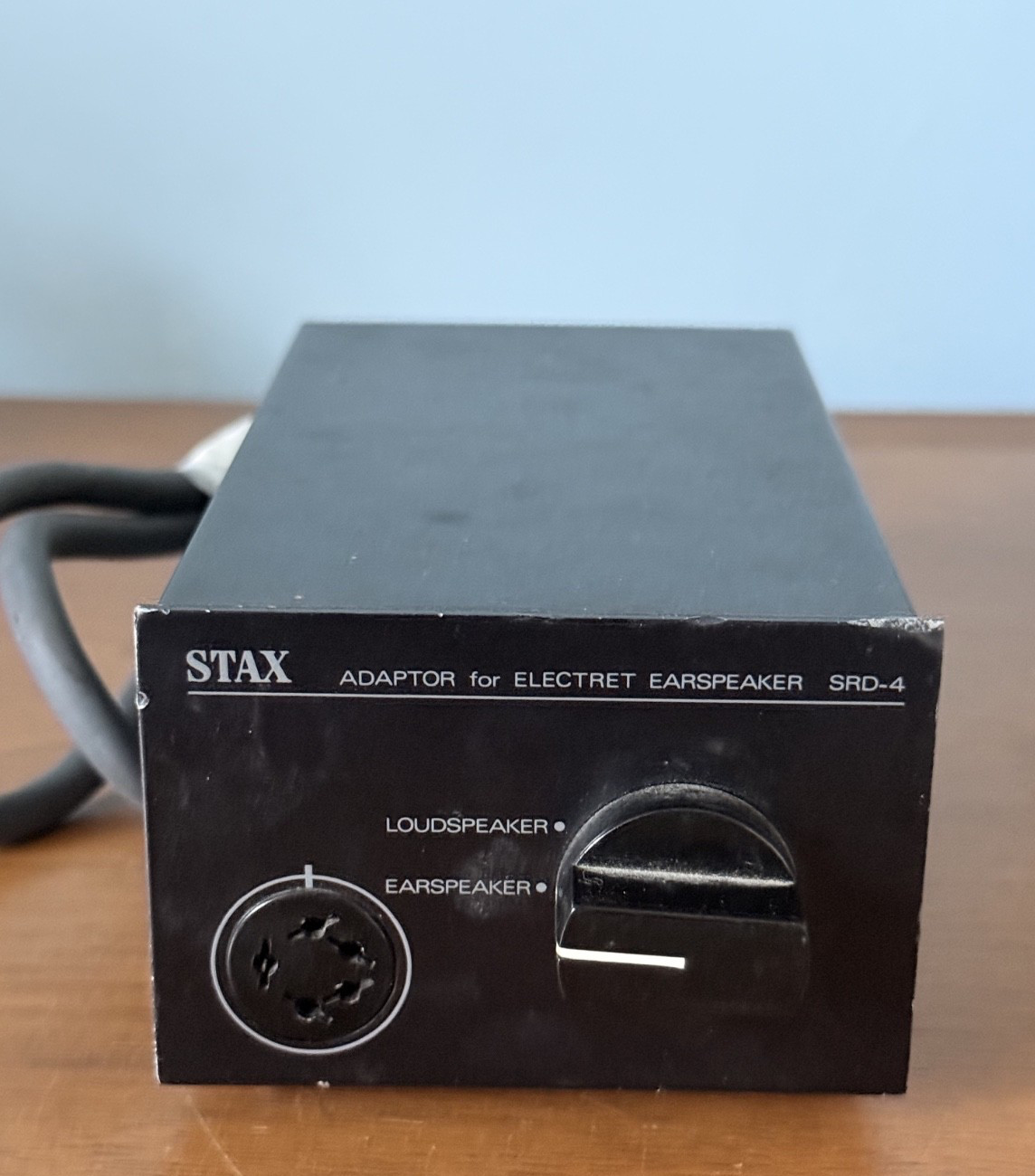 Stax SRD-4 Electret Earspeaker Headphones Electrostatic Adaptor Driver Amplifier