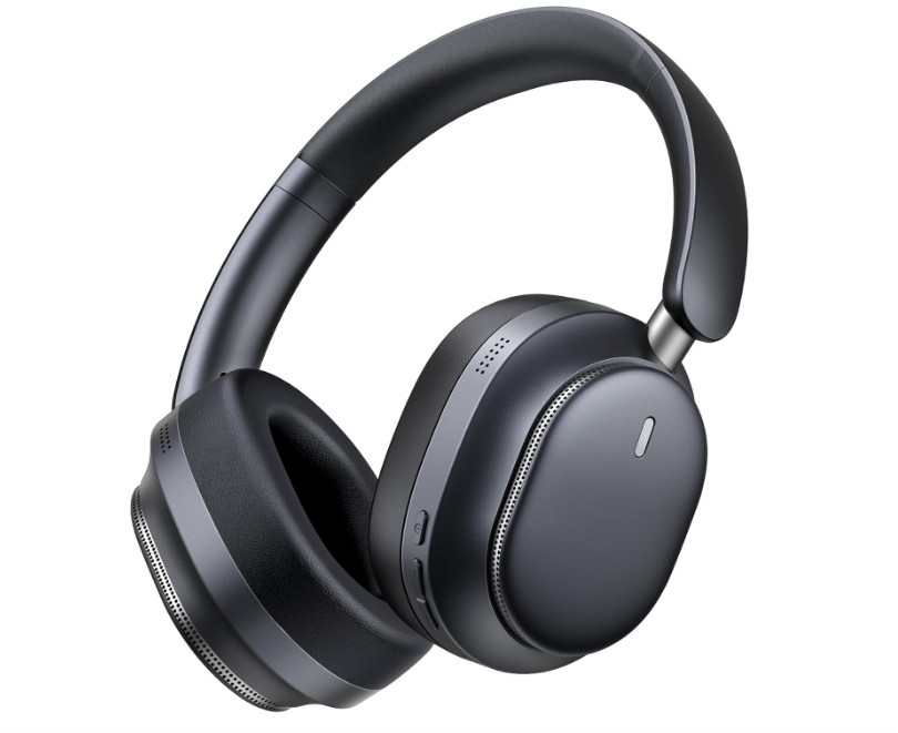 Pointcinco Hybrid ANC Bluetooth 6.0 Wireless Headphones Over Ear 80H Black