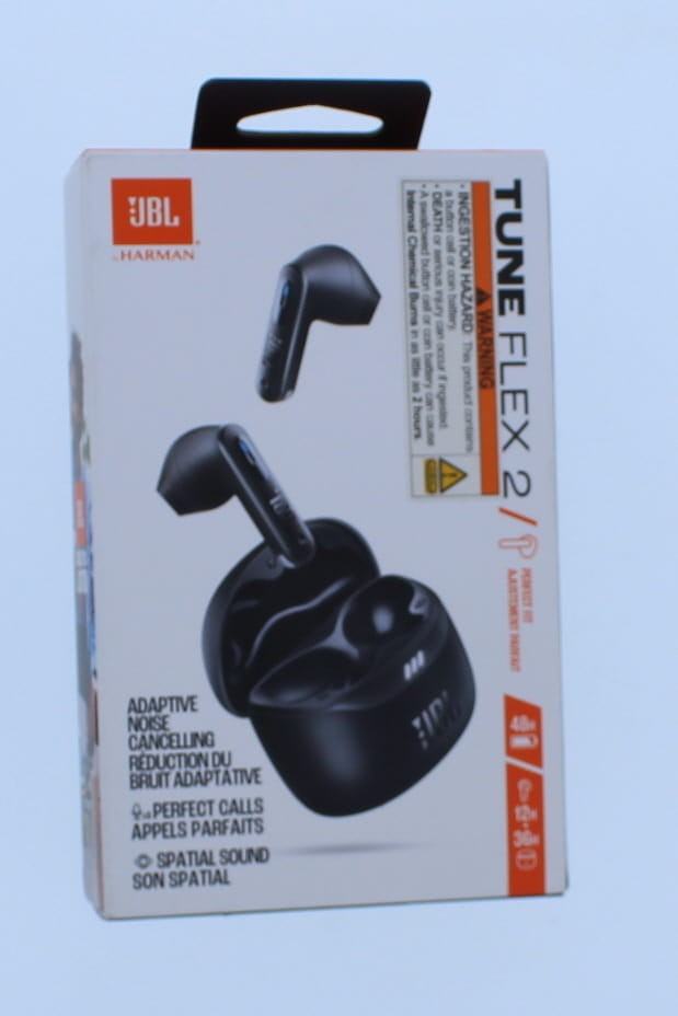 JBL Harman Tune Flex 2 Wireless Earbuds Black