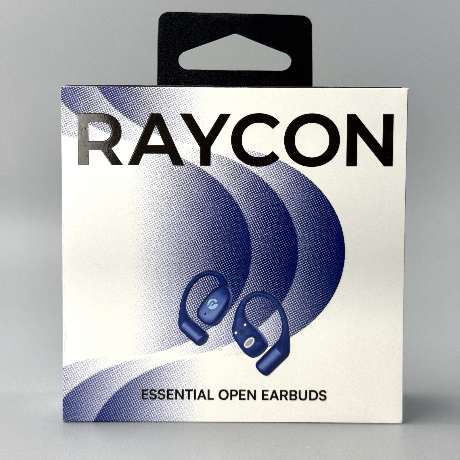 Raycon Essential Open Earbuds Wireless Headphones BLUE (RBO715) Clean, Open Box